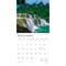 Waterfalls | 2026 12 x 24 Inch (Hanging) Monthly Square Wall Calendar | Plastic-Free